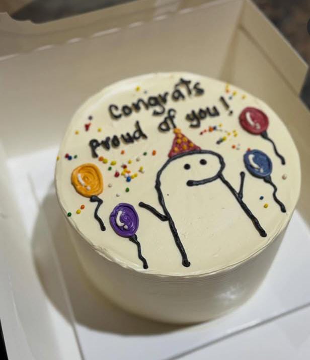 An image of a celebration cake.